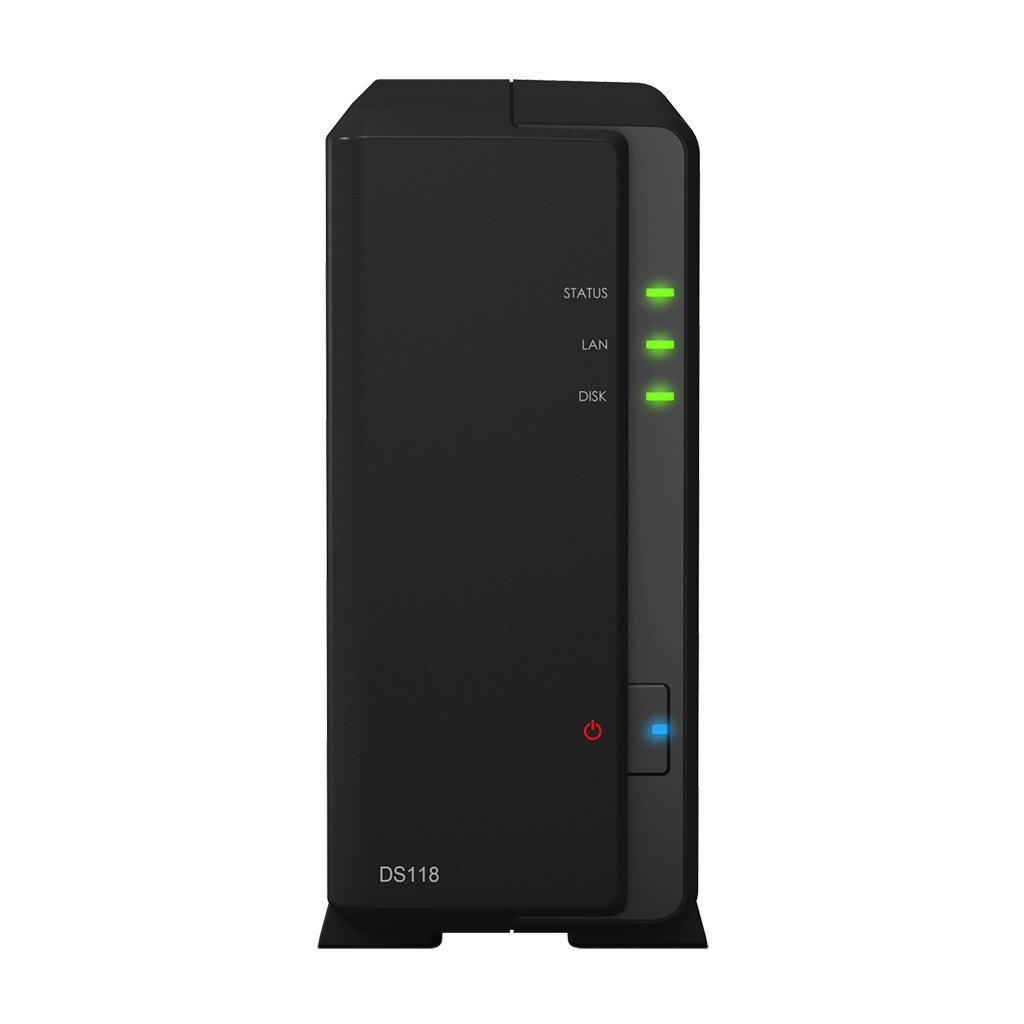 SYNOLOGY Synology DiskStation DS118 server NAS e di archiviazione Compatta Collegamento ethernet LAN Nero RTD1296 - SUPPORTI PER LA MEMORIZZAZIONE | TecnoCARE.net Sabaudia, Latina, Terracina, San Felice Circeo e Pontinia