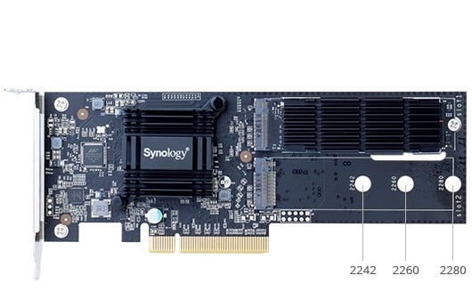 SYNOLOGY Synology M2D18 scheda di interfaccia e adattatore Interno M.2 - COMPONENTI | TecnoCARE.net Sabaudia, Latina, Terracina, San Felice Circeo e Pontinia