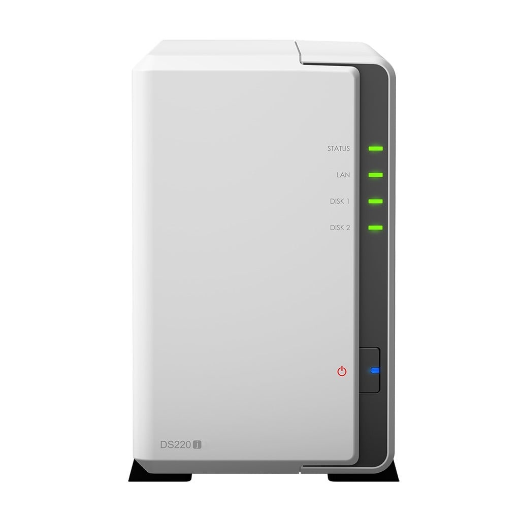 SYNOLOGY Synology DiskStation DS220j NAS Mini Tower Collegamento ethernet LAN Bianco RTD1296 - SUPPORTI PER LA MEMORIZZAZIONE | TecnoCARE.net Sabaudia, Latina, Terracina, San Felice Circeo e Pontinia