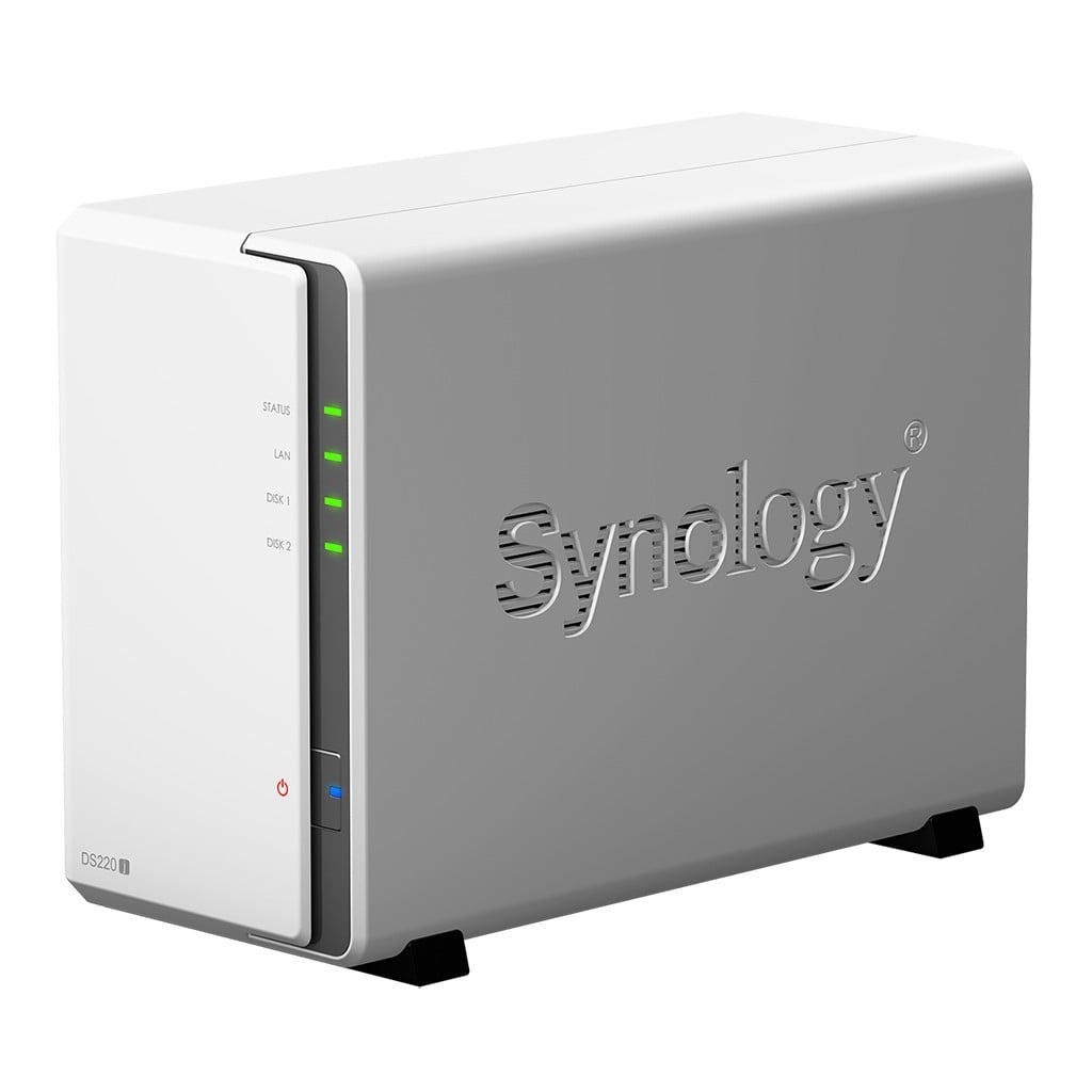 SYNOLOGY Synology DiskStation DS220j NAS Mini Tower Collegamento ethernet LAN Bianco RTD1296 - SUPPORTI PER LA MEMORIZZAZIONE | TecnoCARE.net Sabaudia, Latina, Terracina, San Felice Circeo e Pontinia