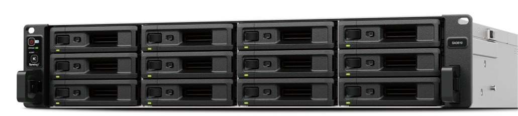 SYNOLOGY Synology SA SA3410 server NAS e di archiviazione Armadio (2U) Collegamento ethernet LAN Nero, Grigio D-1541 - SUPPORTI PER LA MEMORIZZAZIONE | TecnoCARE.net Sabaudia, Latina, Terracina, San Felice Circeo e Pontinia