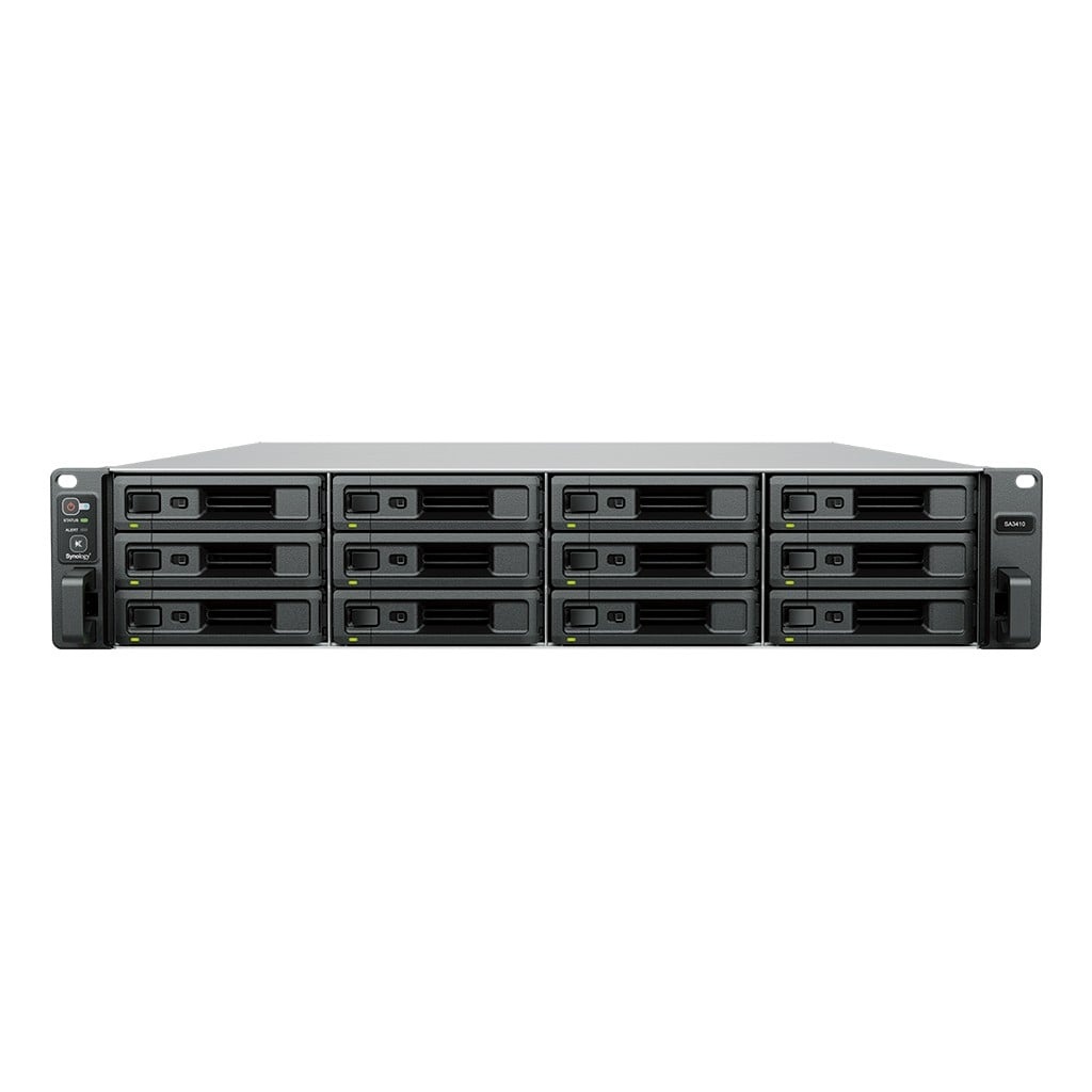 SYNOLOGY Synology SA SA3410 server NAS e di archiviazione Armadio (2U) Collegamento ethernet LAN Nero, Grigio D-1541 - SUPPORTI PER LA MEMORIZZAZIONE | TecnoCARE.net Sabaudia, Latina, Terracina, San Felice Circeo e Pontinia