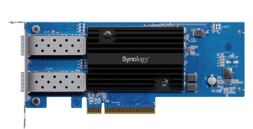 SYNOLOGY SYNOLOGY ADD-ON CARD DUAL-PORT E25G30-F2 25GBE SFP28 - NAS | TecnoCARE.net Sabaudia, Latina, Terracina, San Felice Circeo e Pontinia