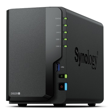 SYNOLOGY Synology NAS Disk Station DS225+ (2 Bay) - SUPPORTI PER LA MEMORIZZAZIONE | TecnoCARE.net Sabaudia, Latina, Terracina, San Felice Circeo e Pontinia