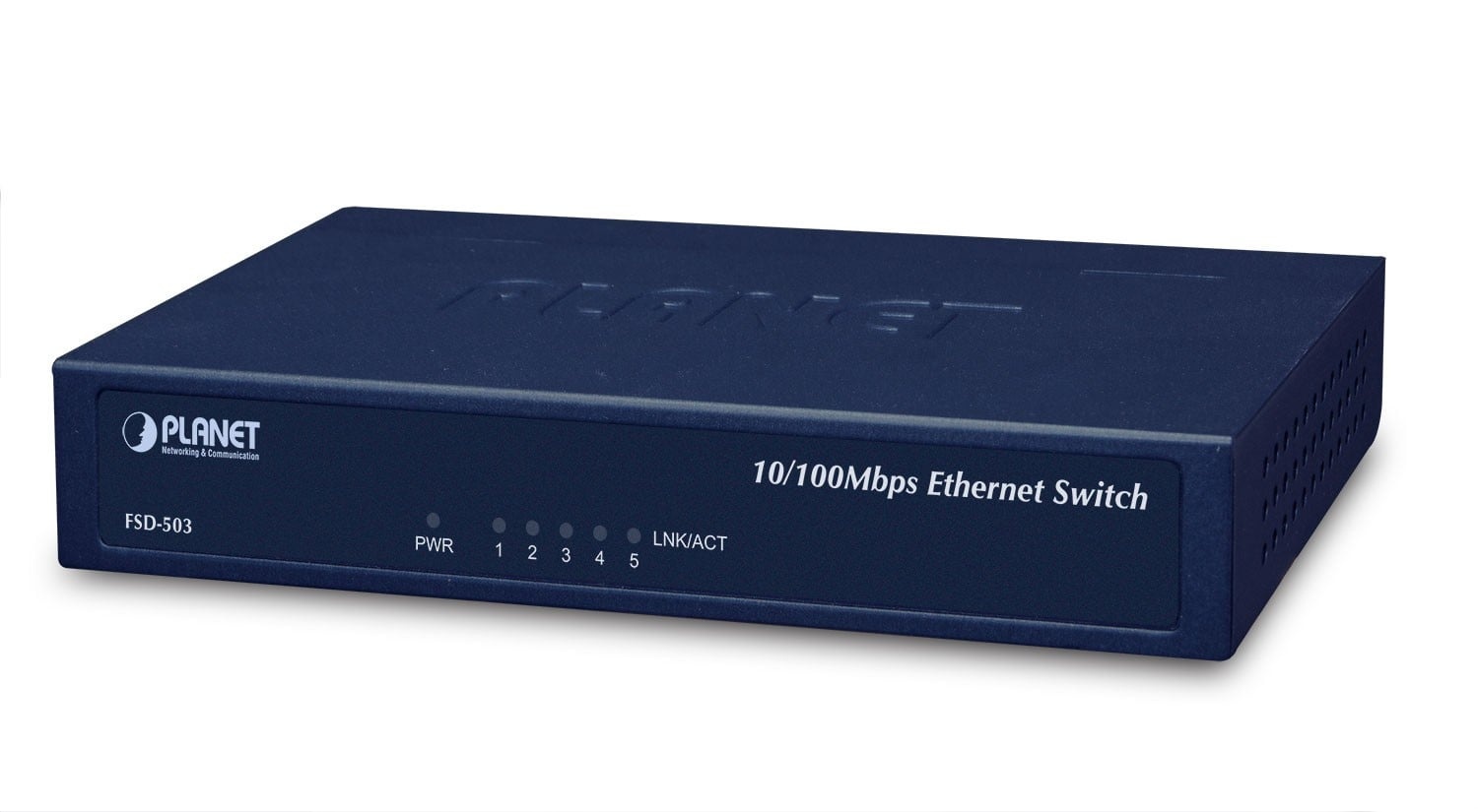 PLANET PLANET FSD-503 switch di rete Fast Ethernet (10/100) Blu - RETI | TecnoCARE.net Sabaudia, Latina, Terracina, San Felice Circeo e Pontinia
