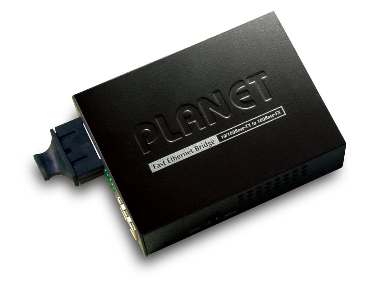 PLANET PLANET FT-802 convertitore multimediale di rete 100 Mbit/s 1310 nm Modalità multipla, Modalità singola Nero - RETI | TecnoCARE.net Sabaudia, Latina, Terracina, San Felice Circeo e Pontinia
