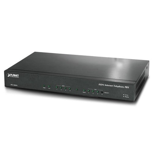 PLANET PLANET 30 USER SIP BASE IP PBX WITH 4-PORT ISDN BUILT-IN, 30 utente(i) Sistema IP PBX (privato e a commutazione di pacchetto) - SISTEMI DI GESTIONE DELLE CHIAMATE E ACCESSORI | TecnoCARE.net Sabaudia, Latina, Terracina, San Felice Circeo e Pontinia
