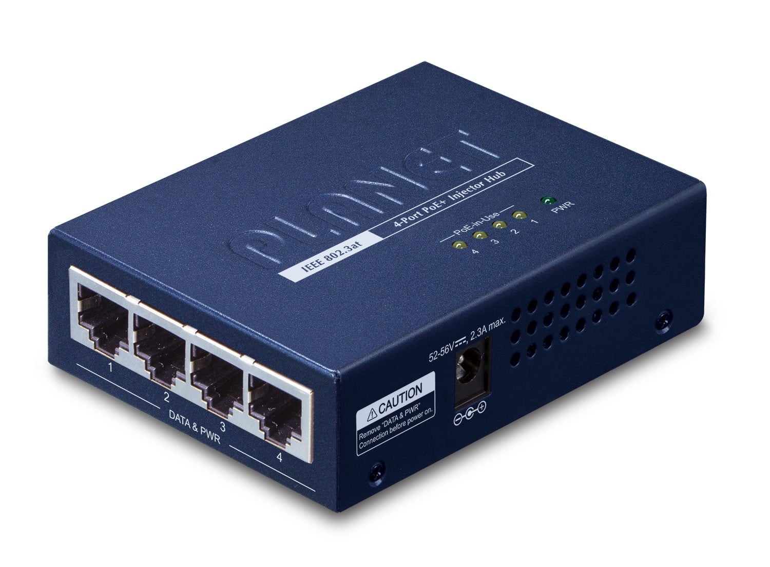 PLANET PLANET HPOE-460 Supporto Power over Ethernet (PoE) Blu - RETI | TecnoCARE.net Sabaudia, Latina, Terracina, San Felice Circeo e Pontinia