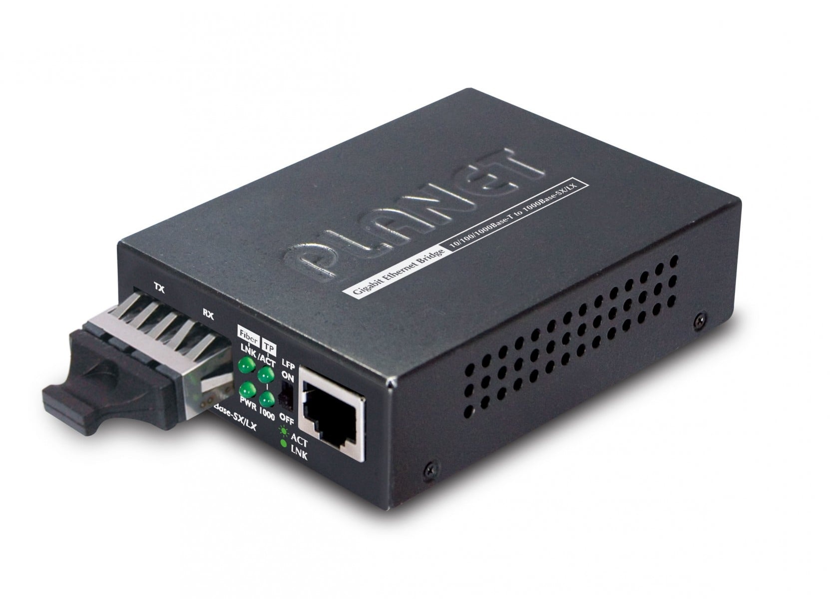 PLANET PLANET GT-802 convertitore multimediale di rete 1000 Mbit/s 850 nm Nero - RETI | TecnoCARE.net Sabaudia, Latina, Terracina, San Felice Circeo e Pontinia
