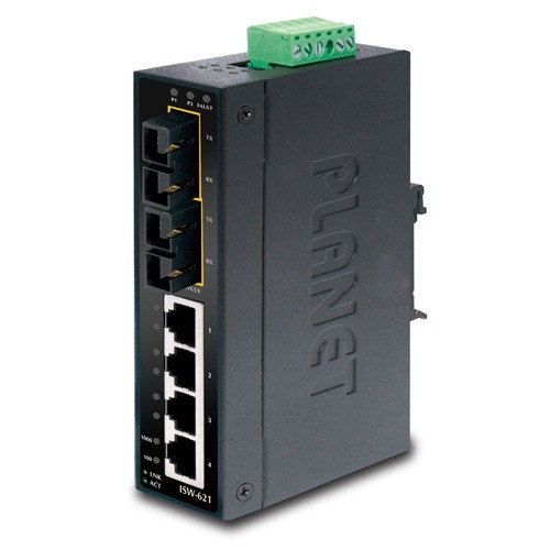 PLANET PLANET ISW-621S15 switch di rete Non gestito L2 Fast Ethernet (10/100) Nero - RETI | TecnoCARE.net Sabaudia, Latina, Terracina, San Felice Circeo e Pontinia