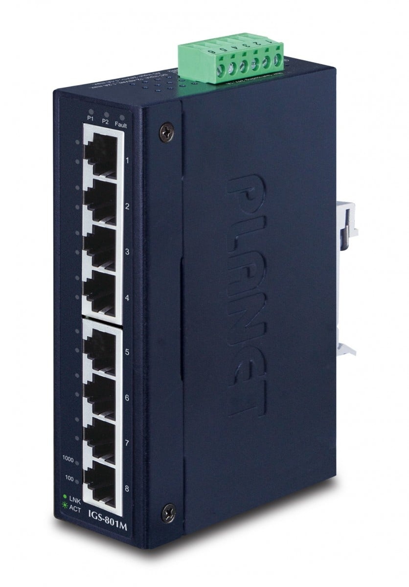 PLANET PLANET IGS-801M switch di rete Gestito L2/L4 Gigabit Ethernet (10/100/1000) 1U Blu - RETI | TecnoCARE.net Sabaudia, Latina, Terracina, San Felice Circeo e Pontinia