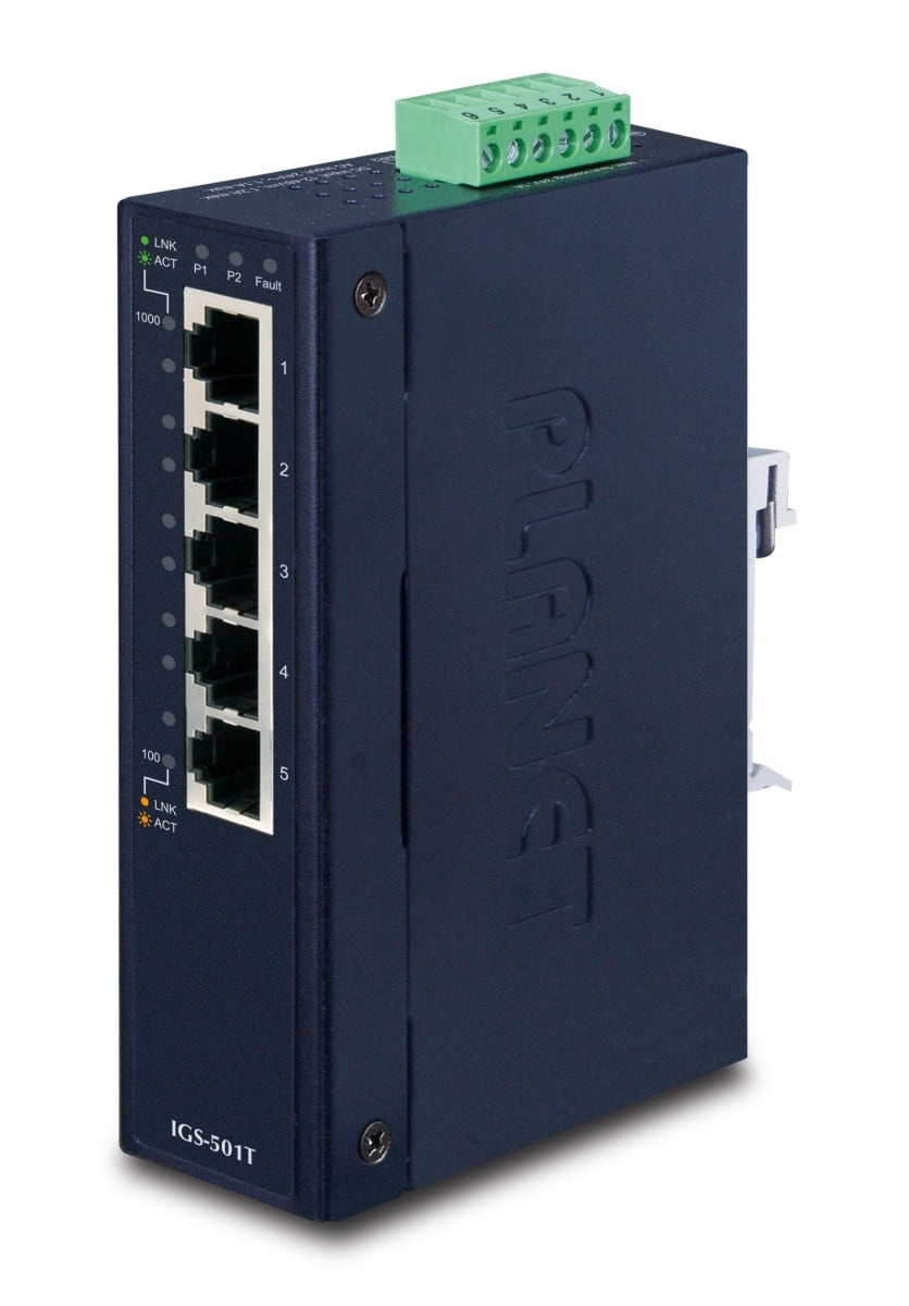 PLANET PLANET IGS-501T switch di rete Non gestito Gigabit Ethernet (10/100/1000) Blu - RETI | TecnoCARE.net Sabaudia, Latina, Terracina, San Felice Circeo e Pontinia