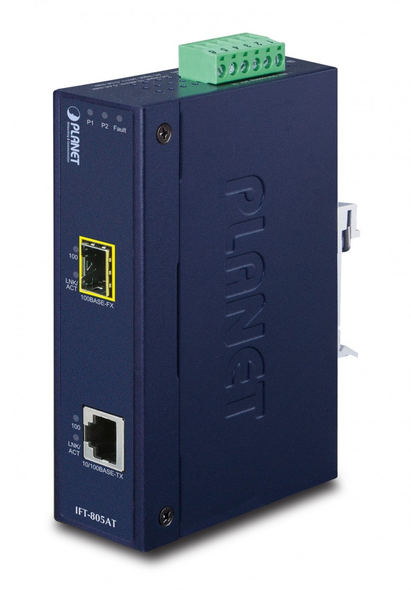 PLANET PLANET IFT-805AT convertitore multimediale di rete 200 Mbit/s Blu - RETI | TecnoCARE.net Sabaudia, Latina, Terracina, San Felice Circeo e Pontinia