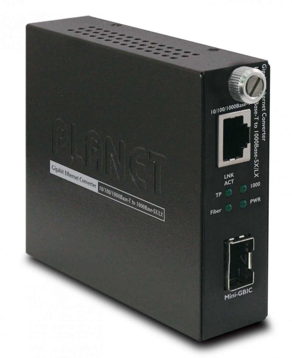 PLANET PLANET GST-805A convertitore multimediale di rete 2000 Mbit/s Nero - RETI | TecnoCARE.net Sabaudia, Latina, Terracina, San Felice Circeo e Pontinia