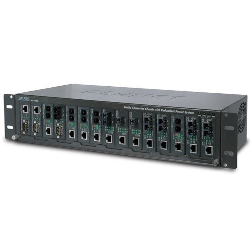 PLANET PLANET MC-1500R48 convertitore multimediale di rete Interno Nero - RETI | TecnoCARE.net Sabaudia, Latina, Terracina, San Felice Circeo e Pontinia