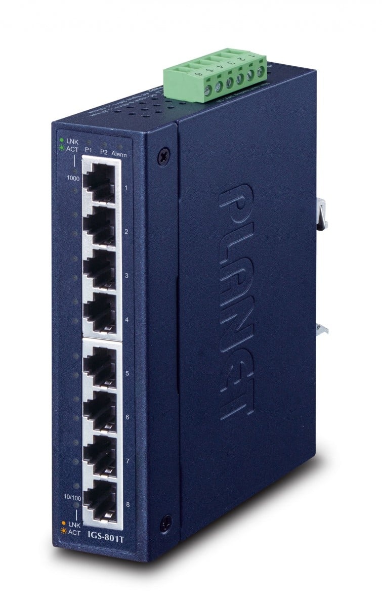 PLANET PLANET IGS-801T switch di rete Non gestito L2 Gigabit Ethernet (10/100/1000) Blu - RETI | TecnoCARE.net Sabaudia, Latina, Terracina, San Felice Circeo e Pontinia