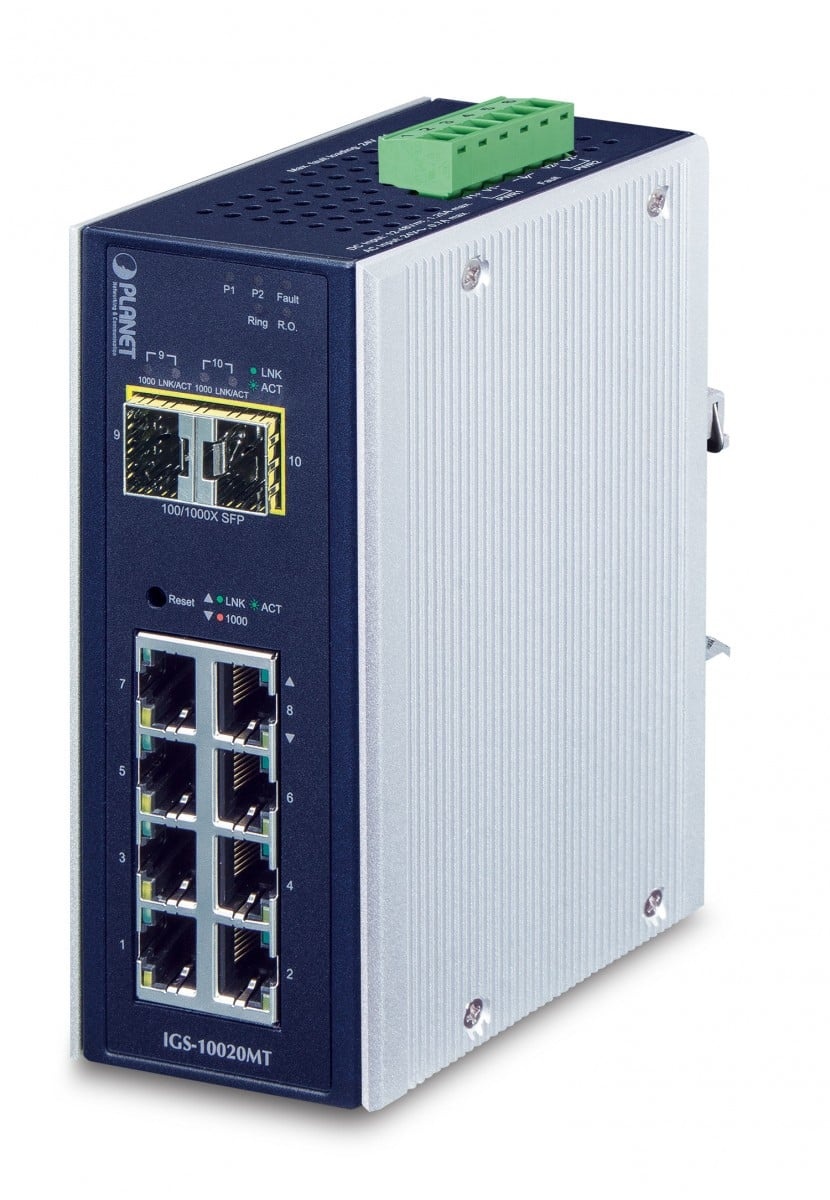 PLANET PLANET IGS-10020MT switch di rete Gestito L2+ Gigabit Ethernet (10/100/1000) Nero - RETI | TecnoCARE.net Sabaudia, Latina, Terracina, San Felice Circeo e Pontinia