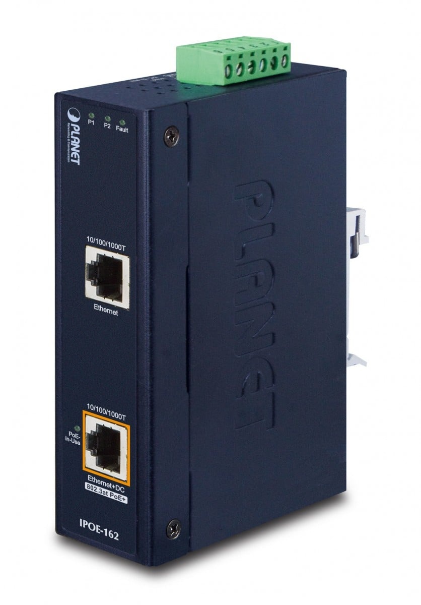 PLANET Planet IPOE-162 Gigabit PoE+ Injector - RETI | TecnoCARE.net Sabaudia, Latina, Terracina, San Felice Circeo e Pontinia