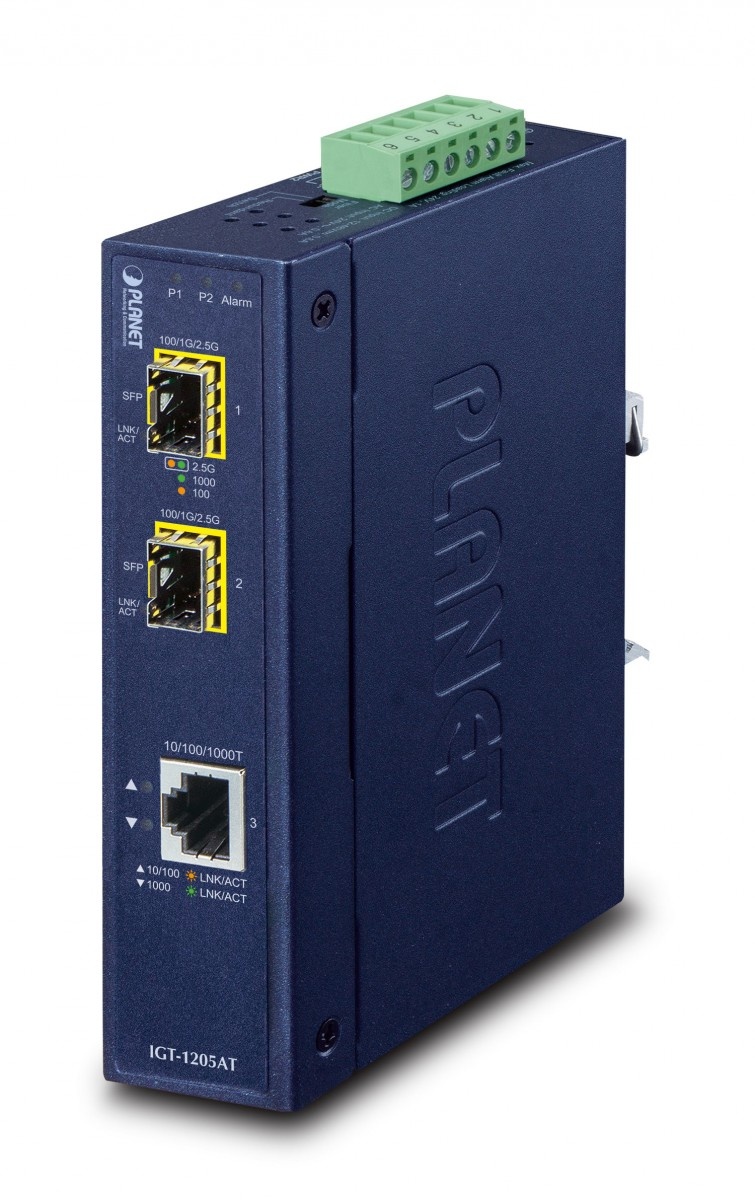 PLANET PLANET IGT-1205AT convertitore multimediale di rete 1000 Mbit/s Blu - RETI | TecnoCARE.net Sabaudia, Latina, Terracina, San Felice Circeo e Pontinia