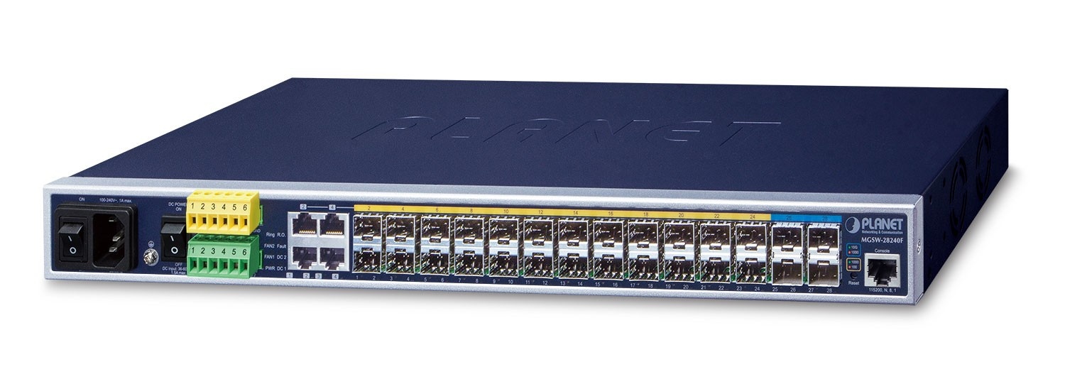 PLANET PLANET MGSW-28240F switch di rete Gestito L3 Gigabit Ethernet (10/100/1000) 1U Blu - RETI | TecnoCARE.net Sabaudia, Latina, Terracina, San Felice Circeo e Pontinia