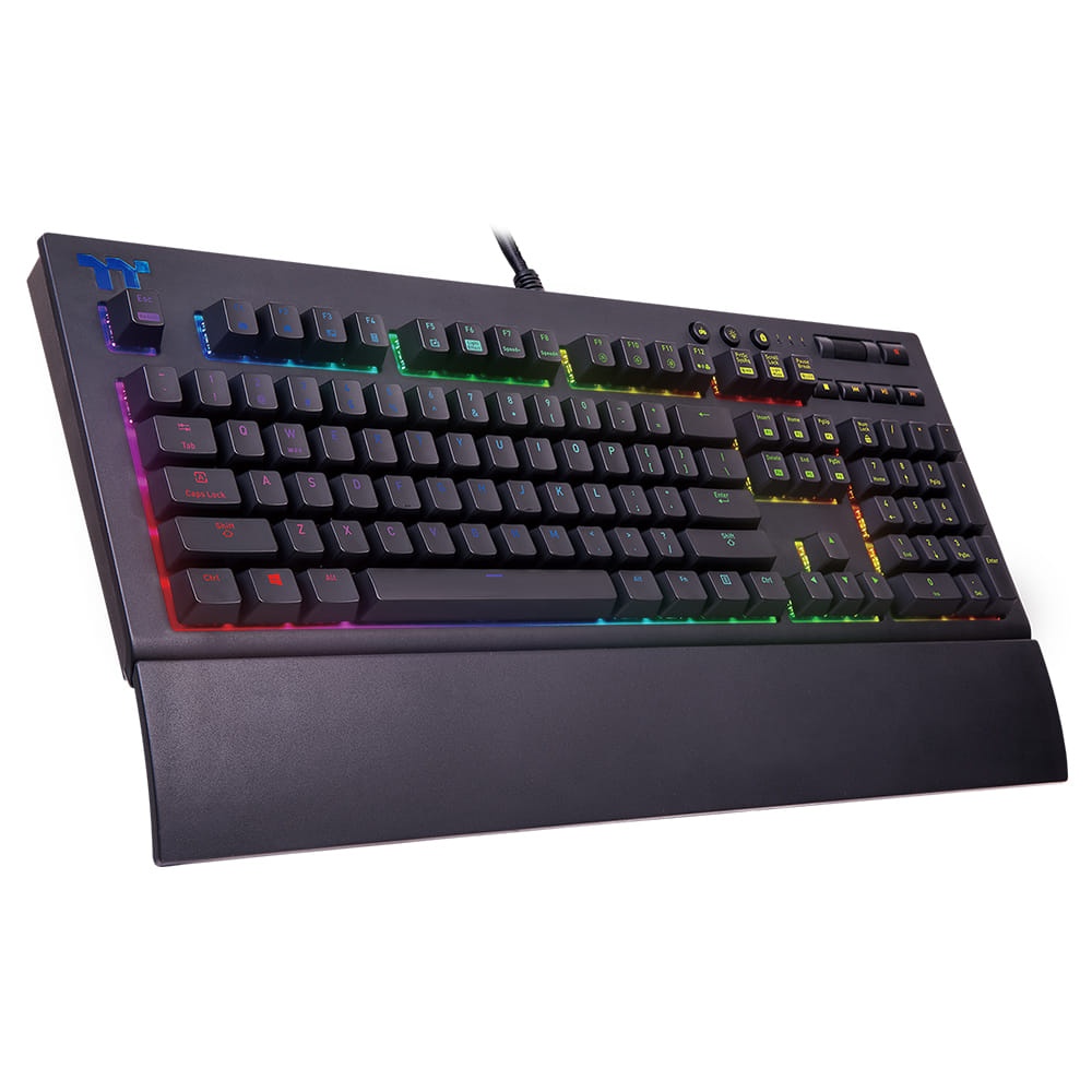 THERMALTAKE Thermaltake TT Premium X1 RGB Cherry MX Silver Keyboard - Layout IT - TASTIERE | TecnoCARE.net Sabaudia, Latina, Terracina, San Felice Circeo e Pontinia