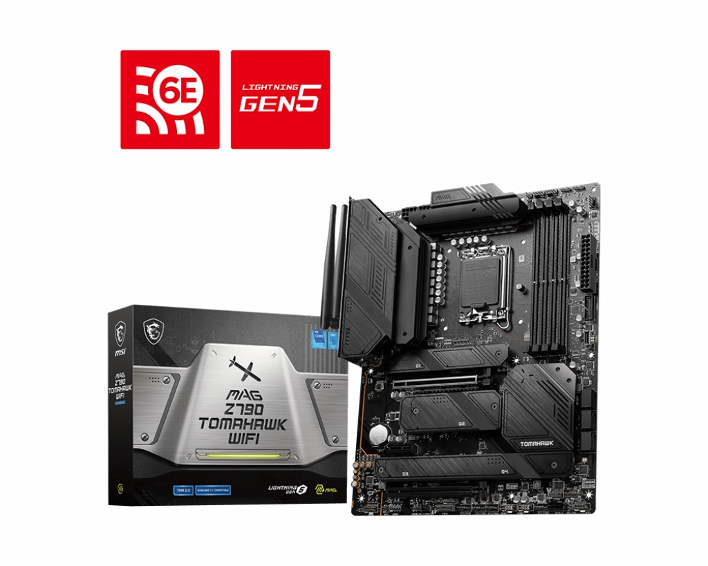 MSI MSI MB Z790, MAG Z790 GAMING TOMAHAWK WIFI, LGA 1700, 4DDR5, 2PCI-Ex16, SATA6 - MAINBOARD | TecnoCARE.net Sabaudia, Latina, Terracina, San Felice Circeo e Pontinia
