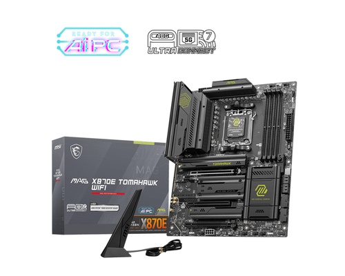 MSI MSI MB AMD MAG X870E TOMAHAWK WIFI, ATX, AM5, DDR5, 3PCI-Ex16, 4SATA3 - MAINBOARD | TecnoCARE.net Sabaudia, Latina, Terracina, San Felice Circeo e Pontinia