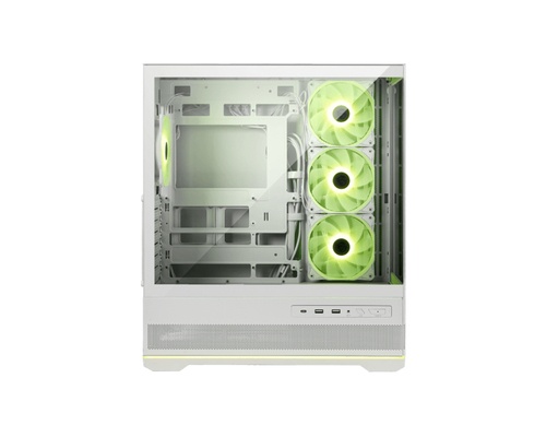MSI MSI CASE BIANCO, 2 USB, 1 TYPE-C, 3X120MM ARGB REVERSE BLADE FAN, 1X120MM ARGB FAN, ARGB+PWM CONTROL - CASE | TecnoCARE.net Sabaudia, Latina, Terracina, San Felice Circeo e Pontinia