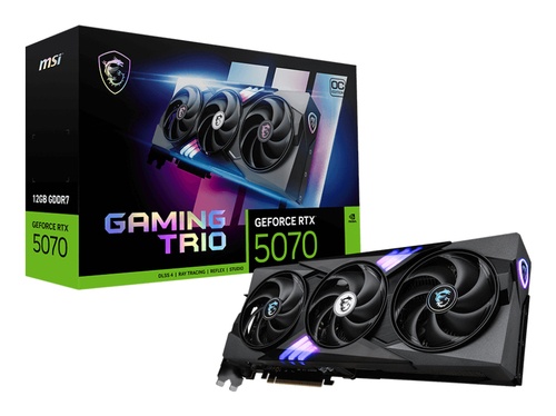 MSI MSI GeForce RTX 5070 GAMING TRIO OC 12GB DLSS 4 - COMPONENTI | TecnoCARE.net Sabaudia, Latina, Terracina, San Felice Circeo e Pontinia
