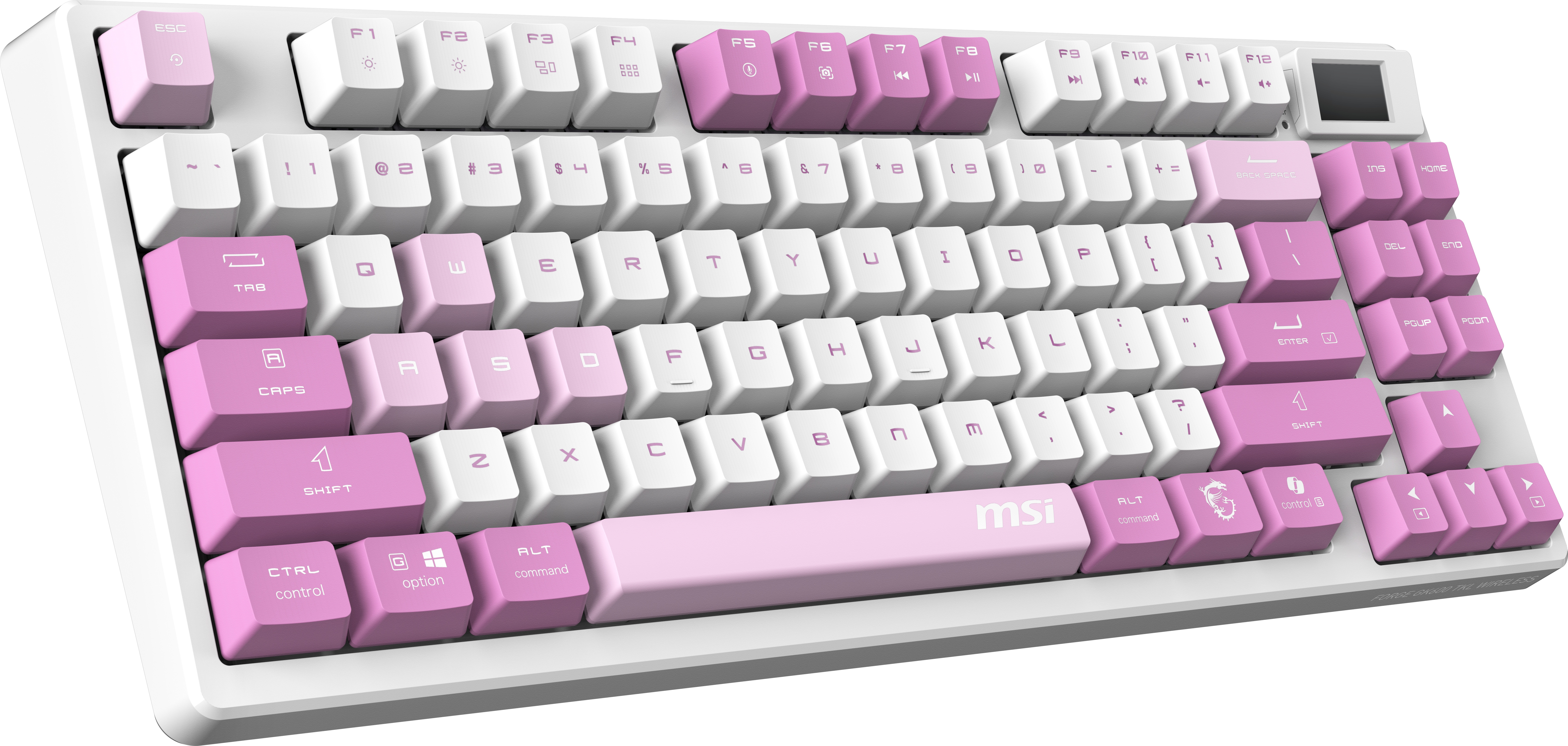 MSI MSI  GK600 WHITE DEEP PURPLE LIGHT PURPLE FORGE  KEYBOARD ,ITA - TASTIERE | TecnoCARE.net Sabaudia, Latina, Terracina, San Felice Circeo e Pontinia