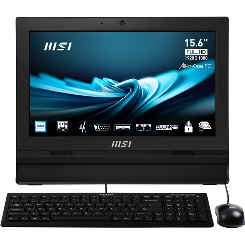 MSI MSI PC AIO 15,6" TOUCH BLACK Intel N100 8GB 256GB SSD FREEDOS - ALL IN ONE | TecnoCARE.net Sabaudia, Latina, Terracina, San Felice Circeo e Pontinia
