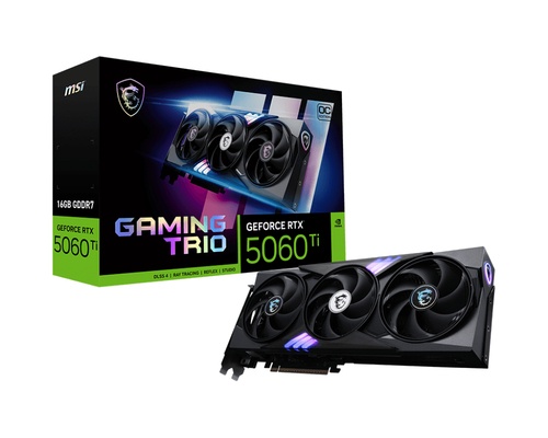 MSI MSI VGA GEFORCE RTX 5060 TI, RTX 5060 Ti 16G GAMING TRIO OC, 16GB GDDR7, HDMI/DP3, TRI FROZR - SCHEDE VIDEO | TecnoCARE.net Sabaudia, Latina, Terracina, San Felice Circeo e Pontinia
