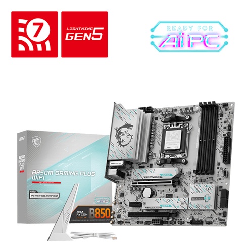 MSI MSI MB B850M GAMING PLUS WIFI,B850M,AM5,4DDR5,2PCI-Ex16,1PCI-Ex1,2M.2,4SATA3,6USB3.2 Gen2,5USB3 - MAINBOARD | TecnoCARE.net Sabaudia, Latina, Terracina, San Felice Circeo e Pontinia