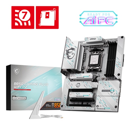 MSI MSI MB B850 GAMING PLUS WIFI PZ,B850,AM5,4DDR5,4PCI-Ex16,3M.2,4SATA3,3USB10G,6USB5G,8USB2 - MAINBOARD | TecnoCARE.net Sabaudia, Latina, Terracina, San Felice Circeo e Pontinia