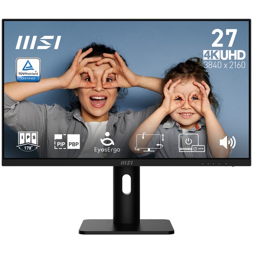 MSI MSI MONITOR 27 LED IPS 4K UHD 16:9 4ms, REG ALTEZZA - MONITOR LED | TecnoCARE.net Sabaudia, Latina, Terracina, San Felice Circeo e Pontinia