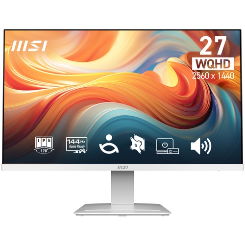 MSI MSI MONITOR 27 LED IPS WQHD 16:9 144Hz 1ms, BIANCO - MONITOR LED | TecnoCARE.net Sabaudia, Latina, Terracina, San Felice Circeo e Pontinia