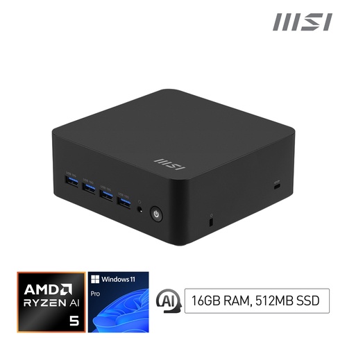 MSI MSI MINI PC CUBI Z AI Ryzen 5 16GB 512GB SSD WIN 11 PRO - MINI PC | TecnoCARE.net Sabaudia, Latina, Terracina, San Felice Circeo e Pontinia