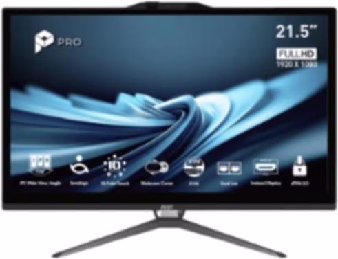 MSI MSI PC AIO 21,5" TOUCH BLACK Intel Pentium G7400 8GB 128GB SSD WIN 11 PRO - ALL IN ONE | TecnoCARE.net Sabaudia, Latina, Terracina, San Felice Circeo e Pontinia