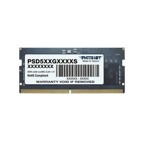 PATRIOT PATRIOT RAM SODIMM 8GB DDR 5 5600MHZ - MEMORIE RAM | TecnoCARE.net Sabaudia, Latina, Terracina, San Felice Circeo e Pontinia