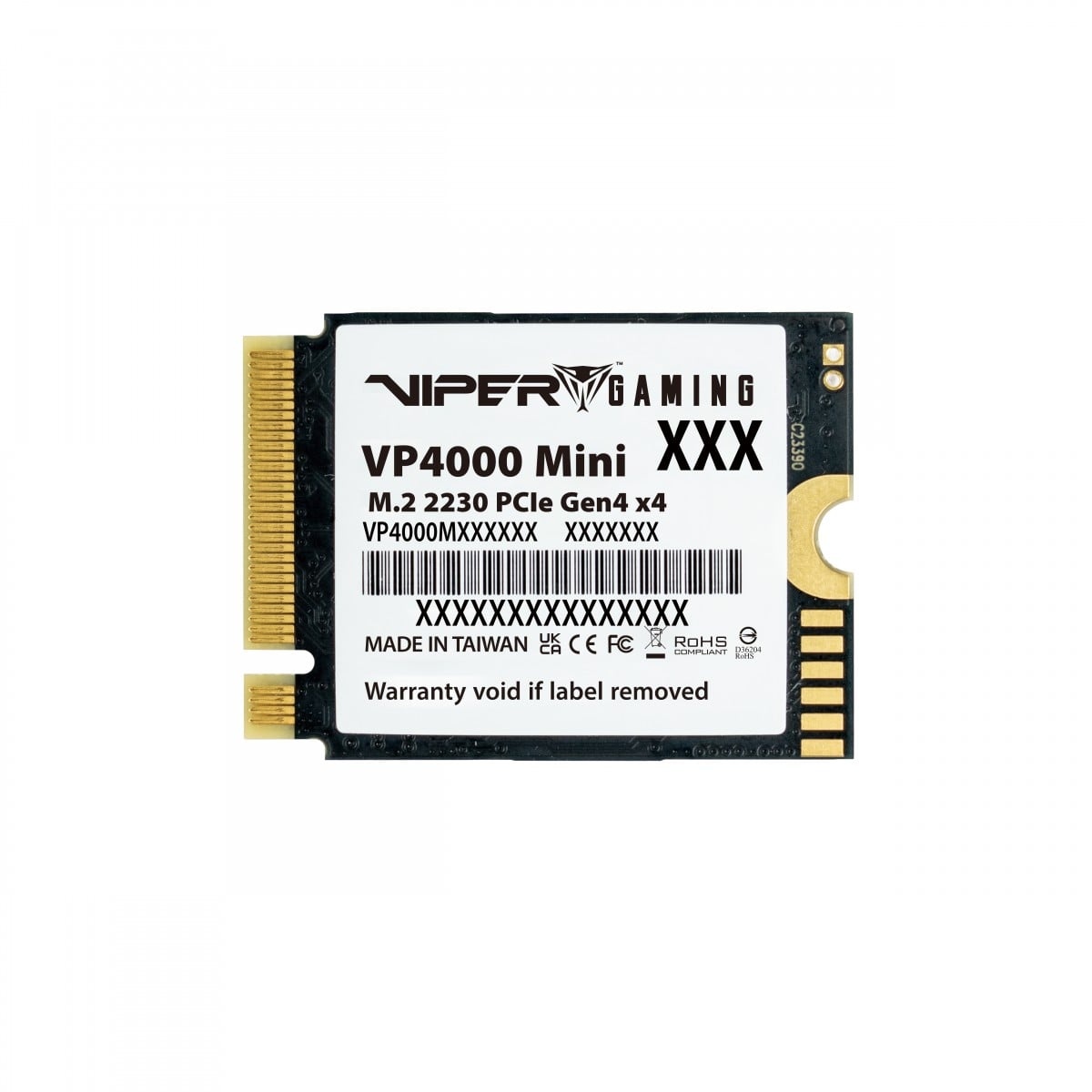 PATRIOT Patriot Memory VP4000 Mini 2 TB M.2 PCI Express 4.0 NVMe - SUPPORTI PER LA MEMORIZZAZIONE | TecnoCARE.net Sabaudia, Latina, Terracina, San Felice Circeo e Pontinia