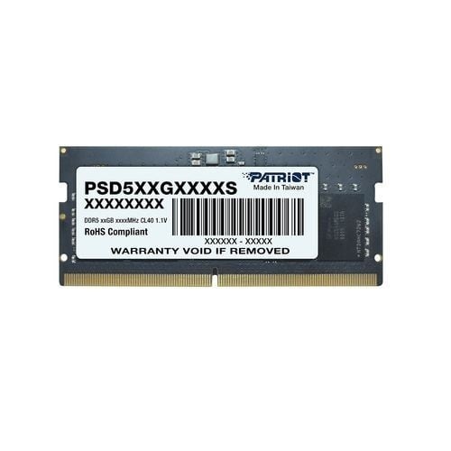 PATRIOT Modulo di memoria Patriot Memory Signature Line Premium 34 GB 1 x 24 GB DDR5 - COMPONENTI | TecnoCARE.net Sabaudia, Latina, Terracina, San Felice Circeo e Pontinia