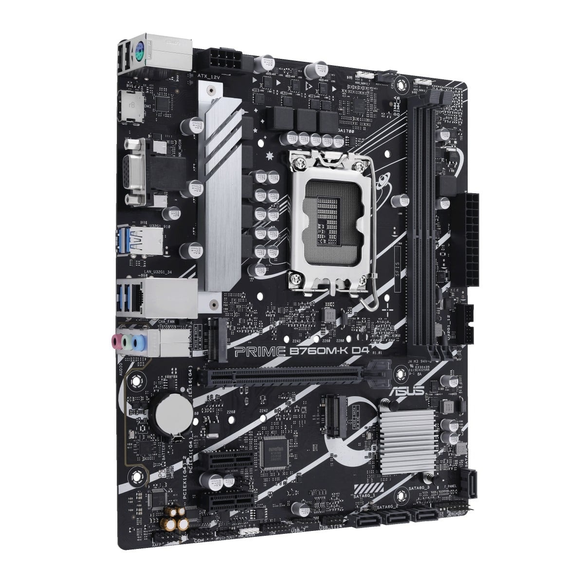 ASUS ASUS PRIME B760M-K D4 Intel B760 LGA 1700 micro ATX - COMPONENTI | TecnoCARE.net Sabaudia, Latina, Terracina, San Felice Circeo e Pontinia