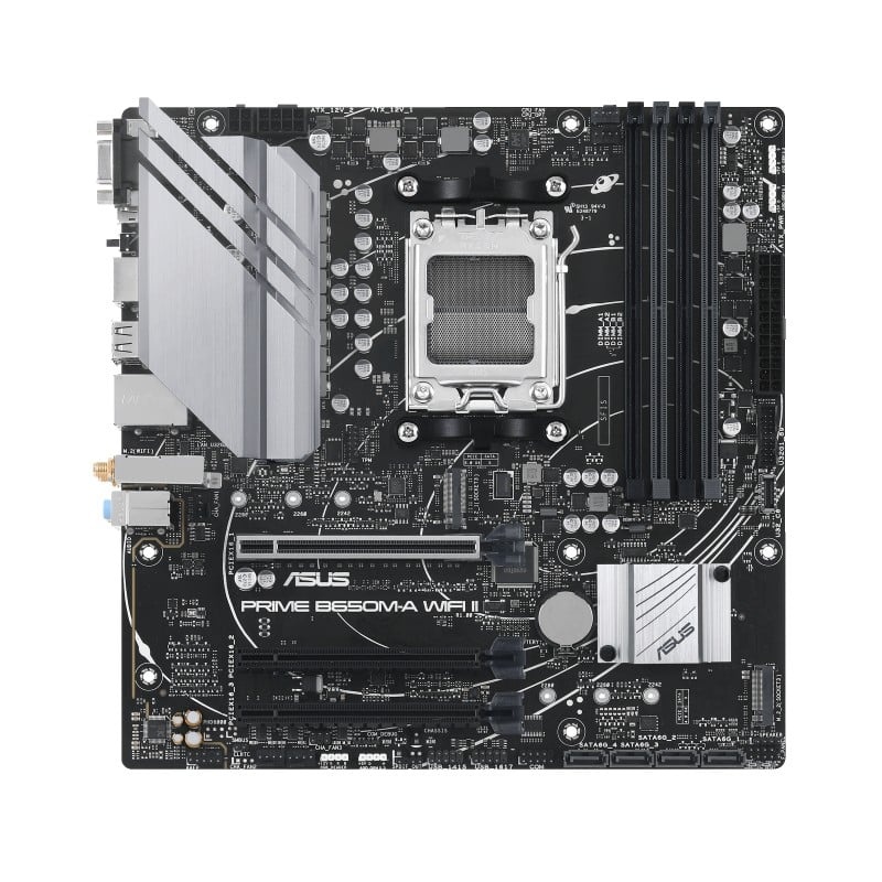ASUS ASUS PRIME B650M-A WIFI II AMD B650 Socket AM5 micro ATX - COMPONENTI | TecnoCARE.net Sabaudia, Latina, Terracina, San Felice Circeo e Pontinia