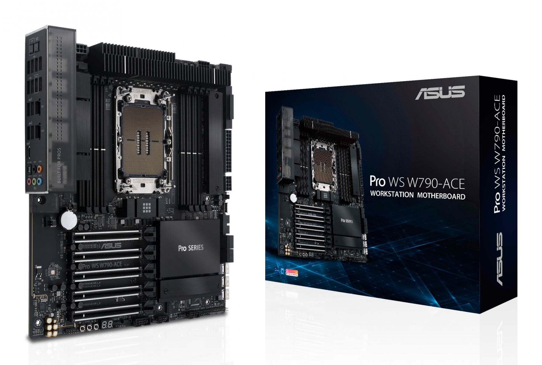 ASUS ASUS PRO WS W790-ACE Intel W790 LGA 4677 (Socket E) SSI CEB - COMPONENTI | TecnoCARE.net Sabaudia, Latina, Terracina, San Felice Circeo e Pontinia