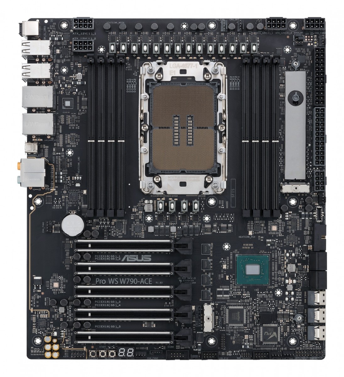 ASUS ASUS PRO WS W790-ACE Intel W790 LGA 4677 (Socket E) SSI CEB - COMPONENTI | TecnoCARE.net Sabaudia, Latina, Terracina, San Felice Circeo e Pontinia