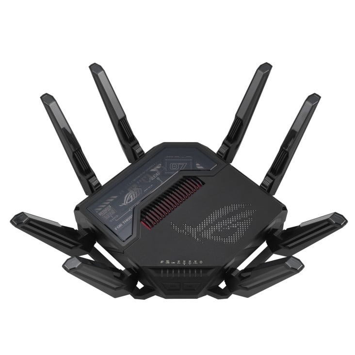 ASUS ASUS ROG Rapture GT-BE98 router wireless 10 Gigabit Ethernet Quad-band (2.4 GHz / 5 GHz-1 / 5 GHz-2 / 6 GHz) Nero - RETI | TecnoCARE.net Sabaudia, Latina, Terracina, San Felice Circeo e Pontinia