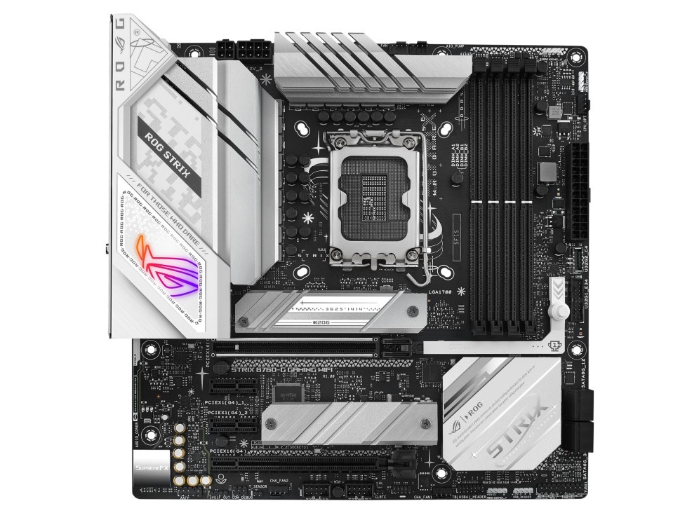 ASUS ASUS ROG STRIX B760-G GAMING WIFI Intel B760 LGA 1700 micro ATX - COMPONENTI | TecnoCARE.net Sabaudia, Latina, Terracina, San Felice Circeo e Pontinia