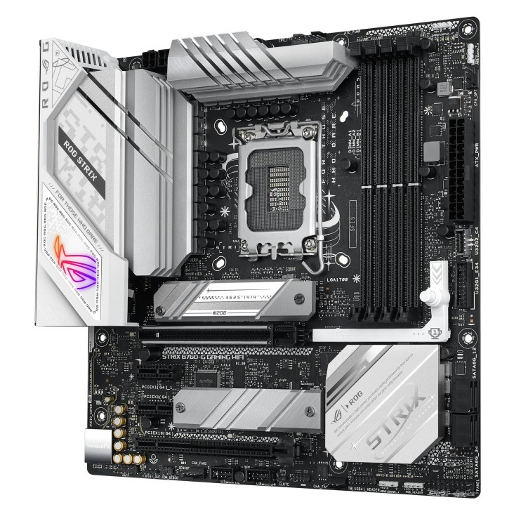 ASUS ASUS ROG STRIX B760-G GAMING WIFI Intel B760 LGA 1700 micro ATX - COMPONENTI | TecnoCARE.net Sabaudia, Latina, Terracina, San Felice Circeo e Pontinia