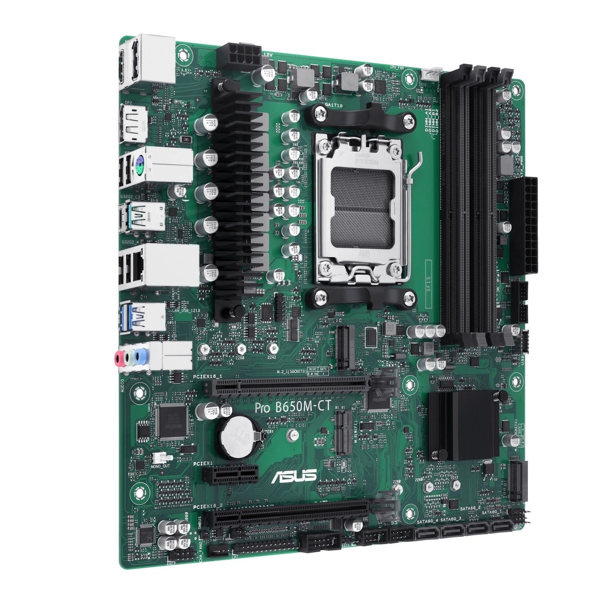 ASUS ASUS PRO B650M-CT-CSM AMD B650 Socket AM5 micro ATX - COMPONENTI | TecnoCARE.net Sabaudia, Latina, Terracina, San Felice Circeo e Pontinia