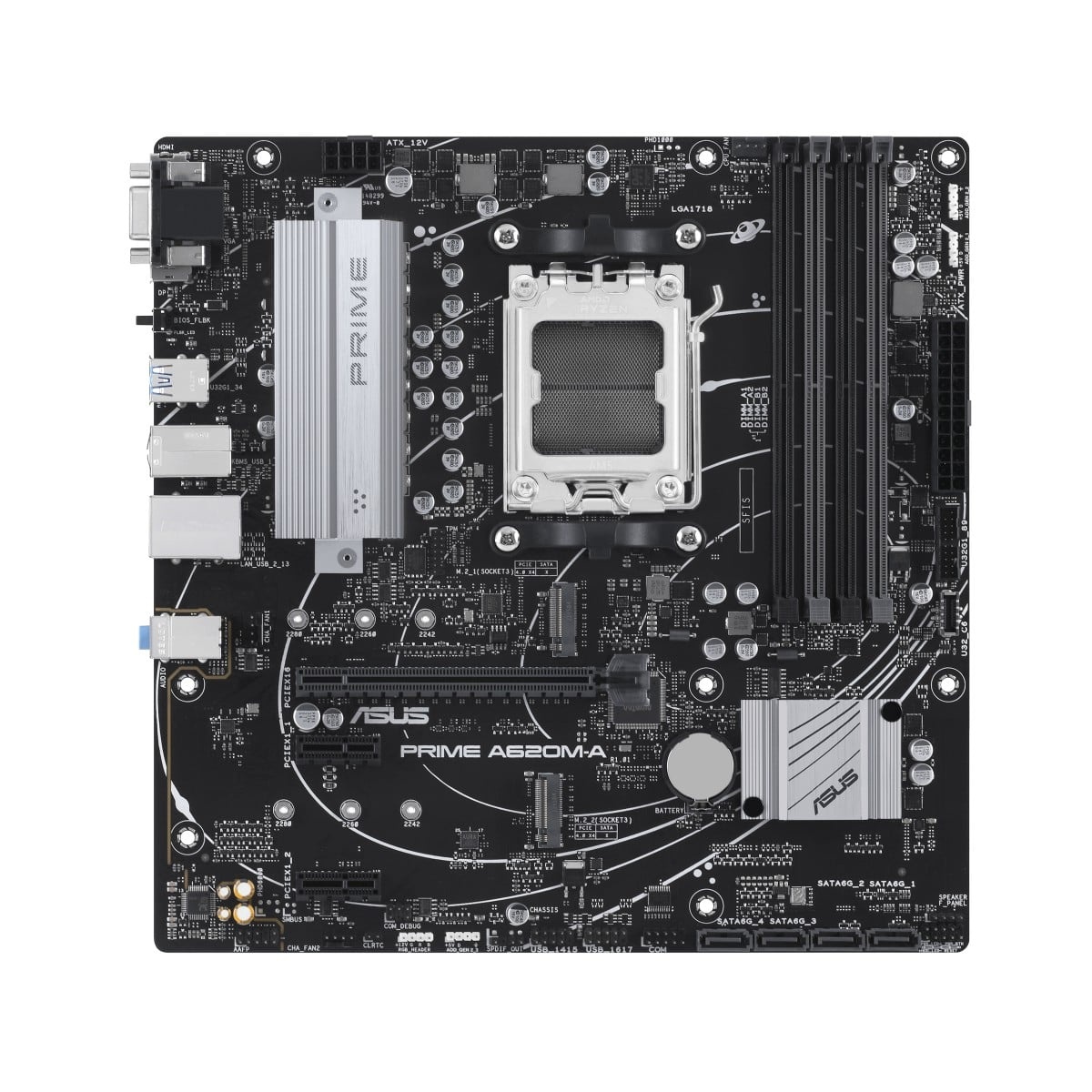 ASUS ASUS PRIME A620M-A-CSM AMD A620 Socket AM5 micro ATX - COMPONENTI | TecnoCARE.net Sabaudia, Latina, Terracina, San Felice Circeo e Pontinia